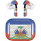 Haiti Flag Distressed AirPods Skins